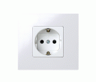 Pack 5 bases de enchufe schuko 16 A 250V~ con dispositivo seguridad y embornamiento a tornillo blanco Simon 27 Play