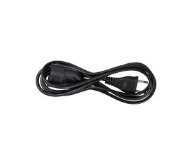 PROLONGADOR 2M H05VV-F 2X1MM² 10A 250V~ SIN TOMA TIERRA NEGRO SIMON