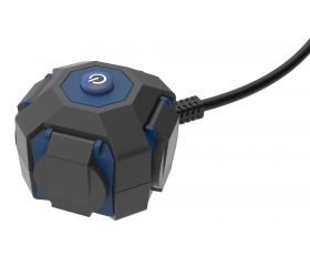 PROLONGADOR EXPERT 1,4M H07RN-F 3G1.5MM² 16A 230V~ NEGRO/AZUL SIMON