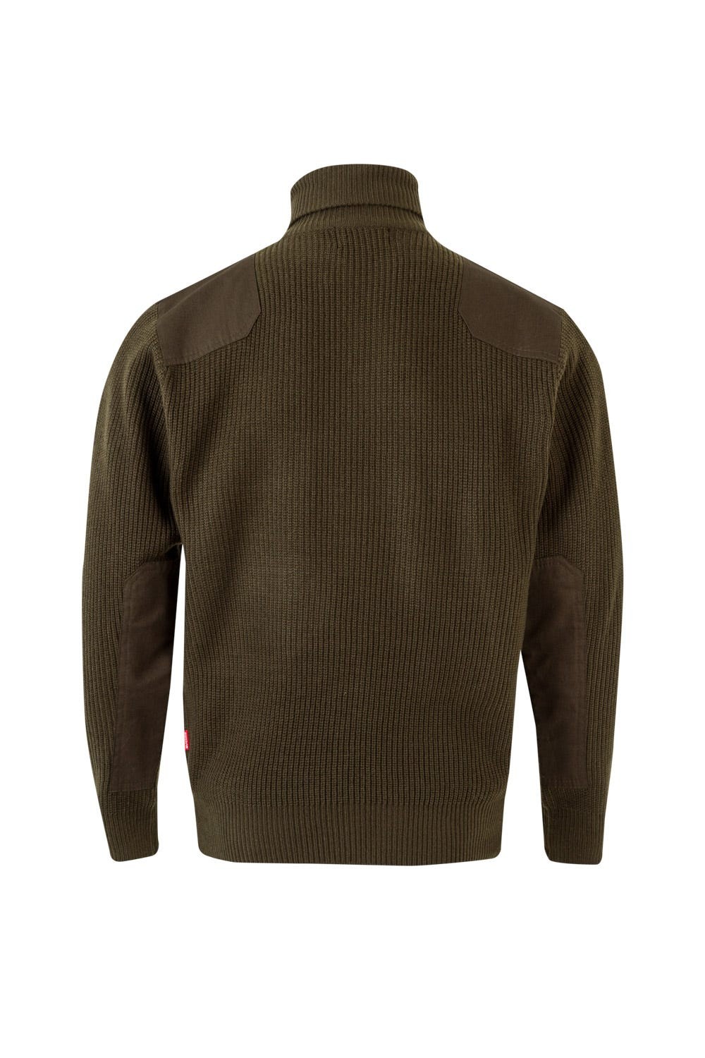 101.JERSEY MEDIA CREMALLERA VERDE CAZA 2XL