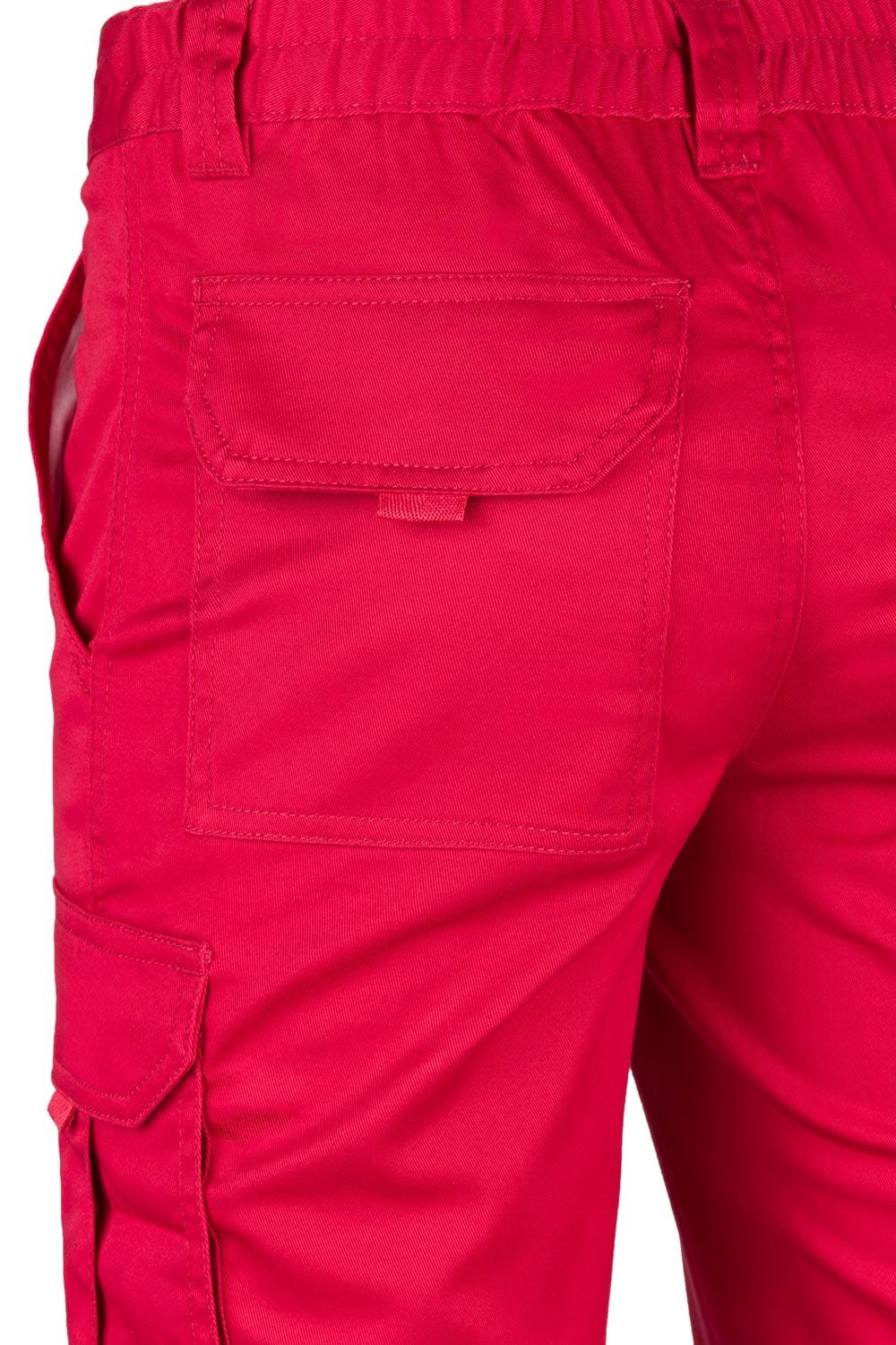 103002S.PANTALÓN STRETCH ROJO 34