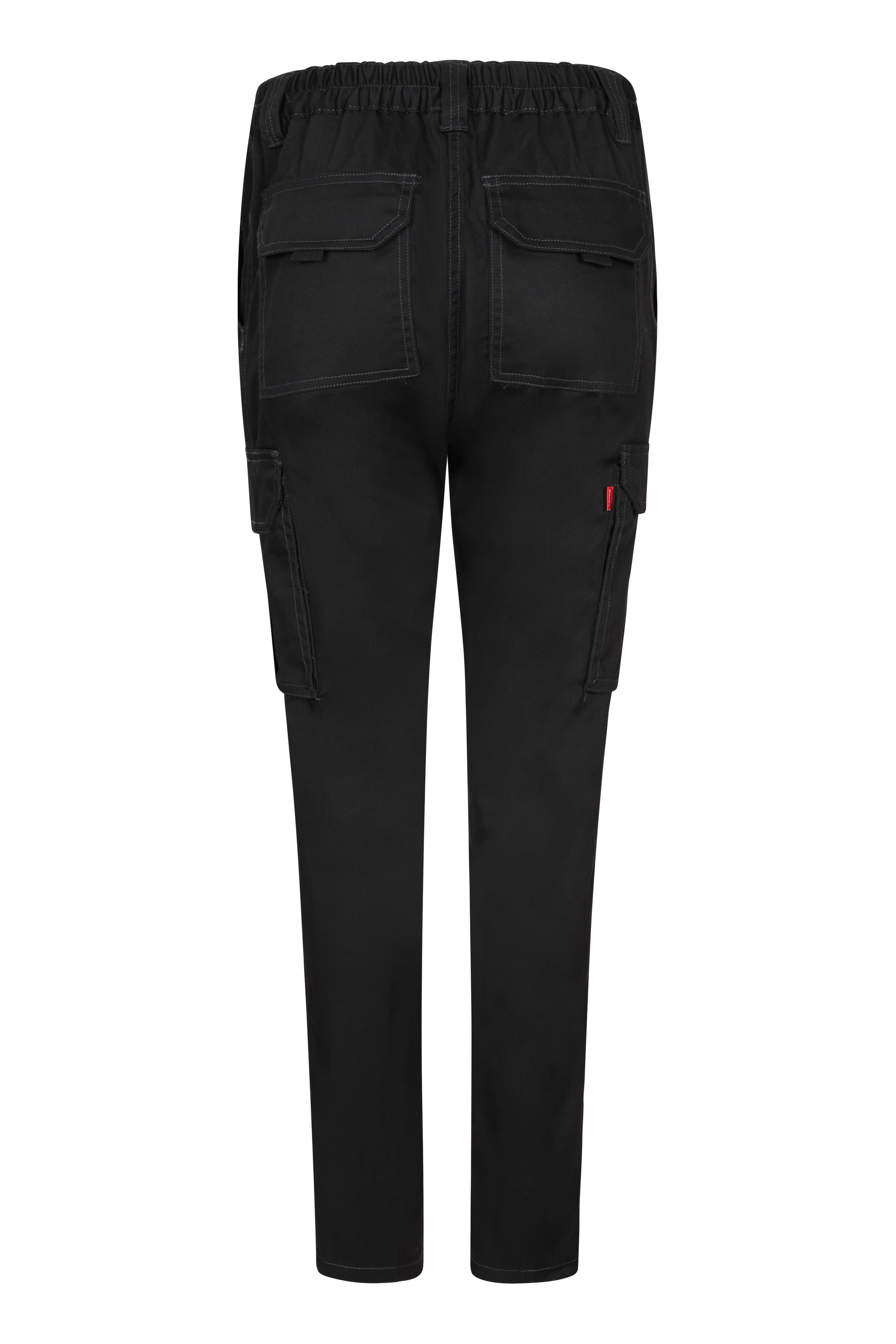 103002SW.PANTALÓN STRETCH MUJER NEGRO 34