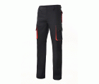 103004.PANTALÓN BICOLOR NEGRO/ROJO 34