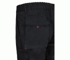 103004.PANTALÓN BICOLOR NEGRO/ROJO 34