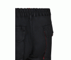 103004.PANTALÓN BICOLOR NEGRO/ROJO 34