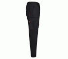 103004.PANTALÓN BICOLOR NEGRO/ROJO 34