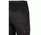 103004.PANTALÓN BICOLOR NEGRO/NARANJA 34