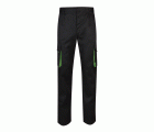 103004.PANTALÓN BICOLOR NEGRO/VERDE LIMA 34