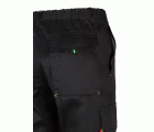 103004.PANTALÓN BICOLOR NEGRO/VERDE LIMA 34