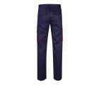 103004.PANTALÓN BICOLOR AZUL MARINO/ROJO 34