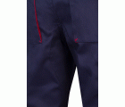 103004.PANTALÓN BICOLOR AZUL MARINO/ROJO 34