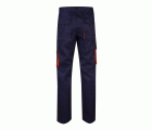 103004.PANTALÓN BICOLOR AZUL MARINO/NARANJA 34