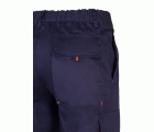 103004.PANTALÓN BICOLOR AZUL MARINO/NARANJA 34