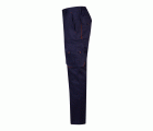 103004.PANTALÓN BICOLOR AZUL MARINO/NARANJA 34