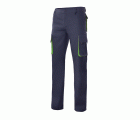 103004.PANTALÓN BICOLOR AZUL MARINO/VERDE LIMA 34