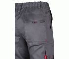 103004.PANTALÓN BICOLOR GRIS/ROJO 34
