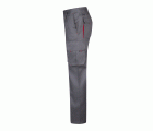 103004.PANTALÓN BICOLOR GRIS/ROJO 34