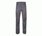 103004.PANTALÓN BICOLOR GRIS/NARANJA 34