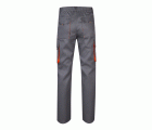 103004.PANTALÓN BICOLOR GRIS/NARANJA 34