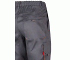 103004.PANTALÓN BICOLOR GRIS/NARANJA 34