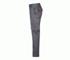 103004.PANTALÓN BICOLOR GRIS/NARANJA 34