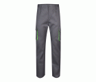 103004.PANTALÓN BICOLOR GRIS/VERDE LIMA 34