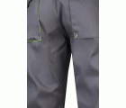 103004.PANTALÓN BICOLOR GRIS/VERDE LIMA 34