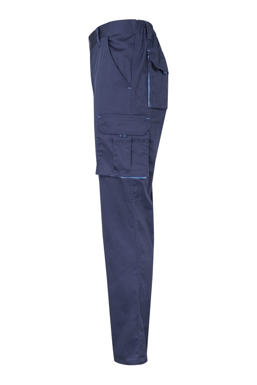 103004.PANTALÓN BICOLOR AZUL NAVY/CELESTE 34