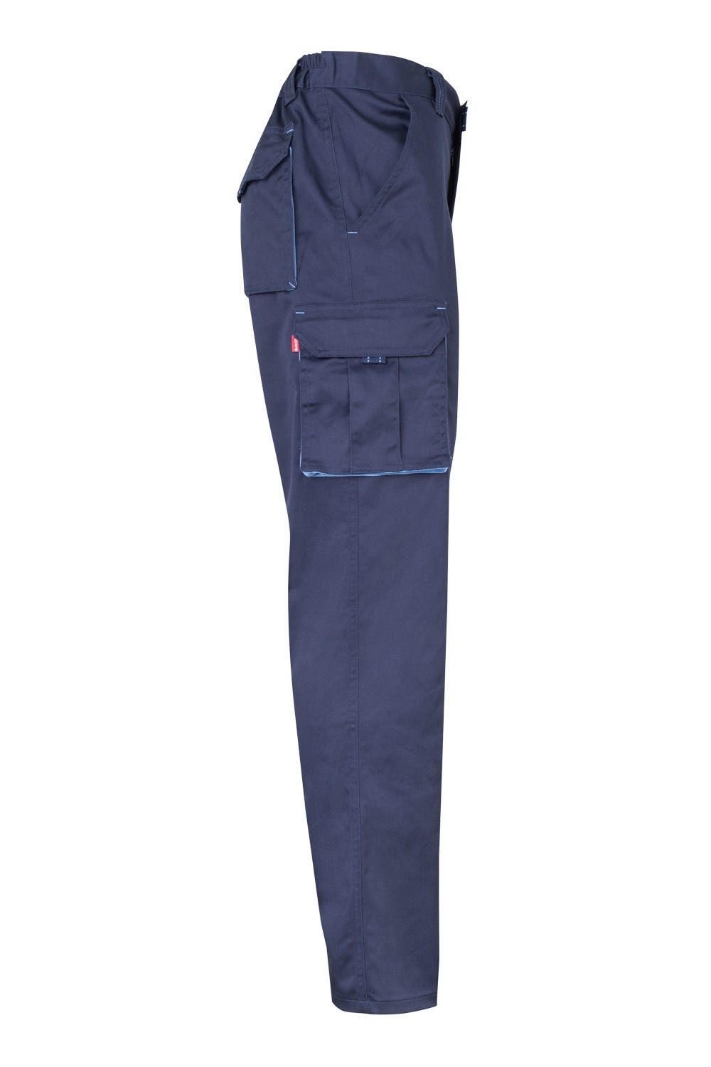 103004.PANTALÓN BICOLOR AZUL NAVY/CELESTE 34