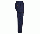 103004.PANTALÓN BICOLOR AZUL NAVY/AMARILLO 34
