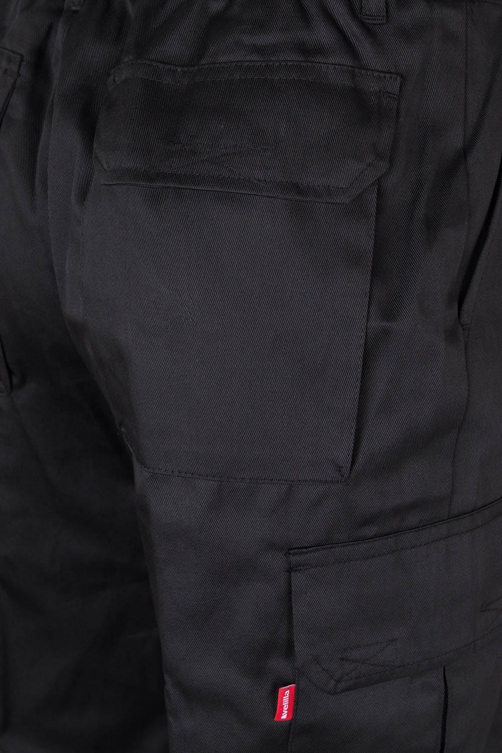 103006.PANTALÓN FORRADO NEGRO 34