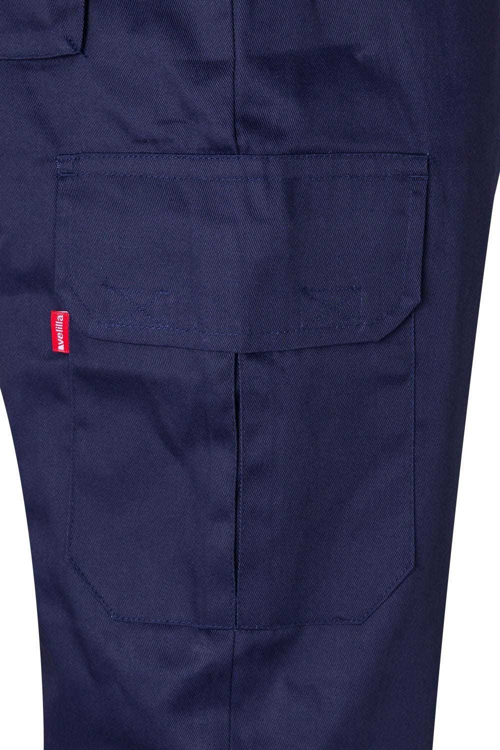 103006.PANTALÓN FORRADO AZUL MARINO 34