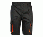 103007.BERMUDA BICOLOR NEGRO/NARANJA 34