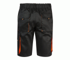 103007.BERMUDA BICOLOR NEGRO/NARANJA 34