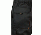 103007.BERMUDA BICOLOR NEGRO/NARANJA 34