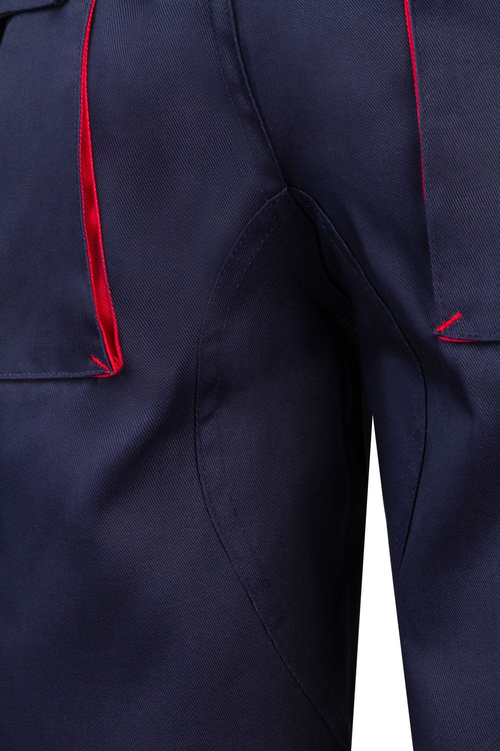 103007.BERMUDA BICOLOR AZUL MARINO/ROJO 34