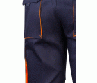 103007.BERMUDA BICOLOR AZUL MARINO/NARANJA 34