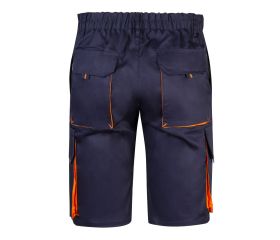 103007.BERMUDA BICOLOR AZUL MARINO/NARANJA 46