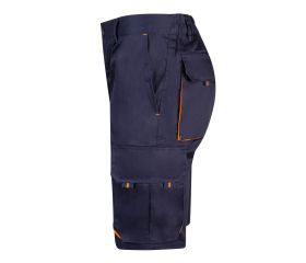 103007.BERMUDA BICOLOR AZUL MARINO/NARANJA 46