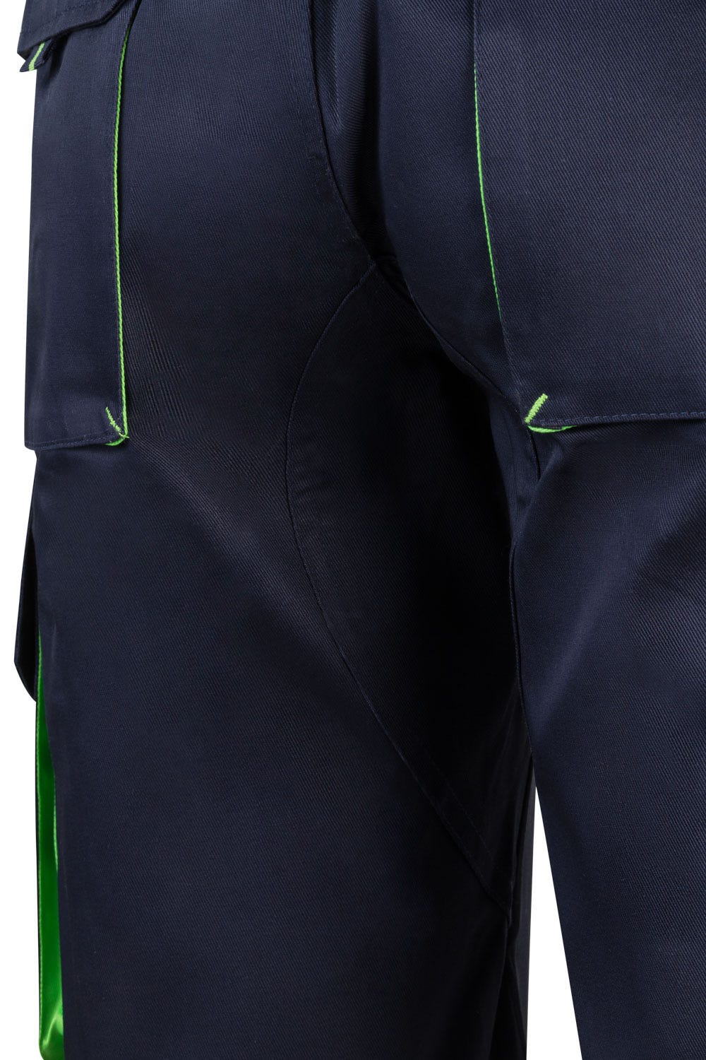 103007.BERMUDA BICOLOR AZUL MARINO/VERDE LIMA 34