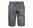 103007.BERMUDA BICOLOR GRIS/ROJO 34