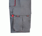 103007.BERMUDA BICOLOR GRIS/ROJO 34