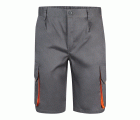103007.BERMUDA BICOLOR GRIS/NARANJA 34