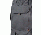 103007.BERMUDA BICOLOR GRIS/NARANJA 34
