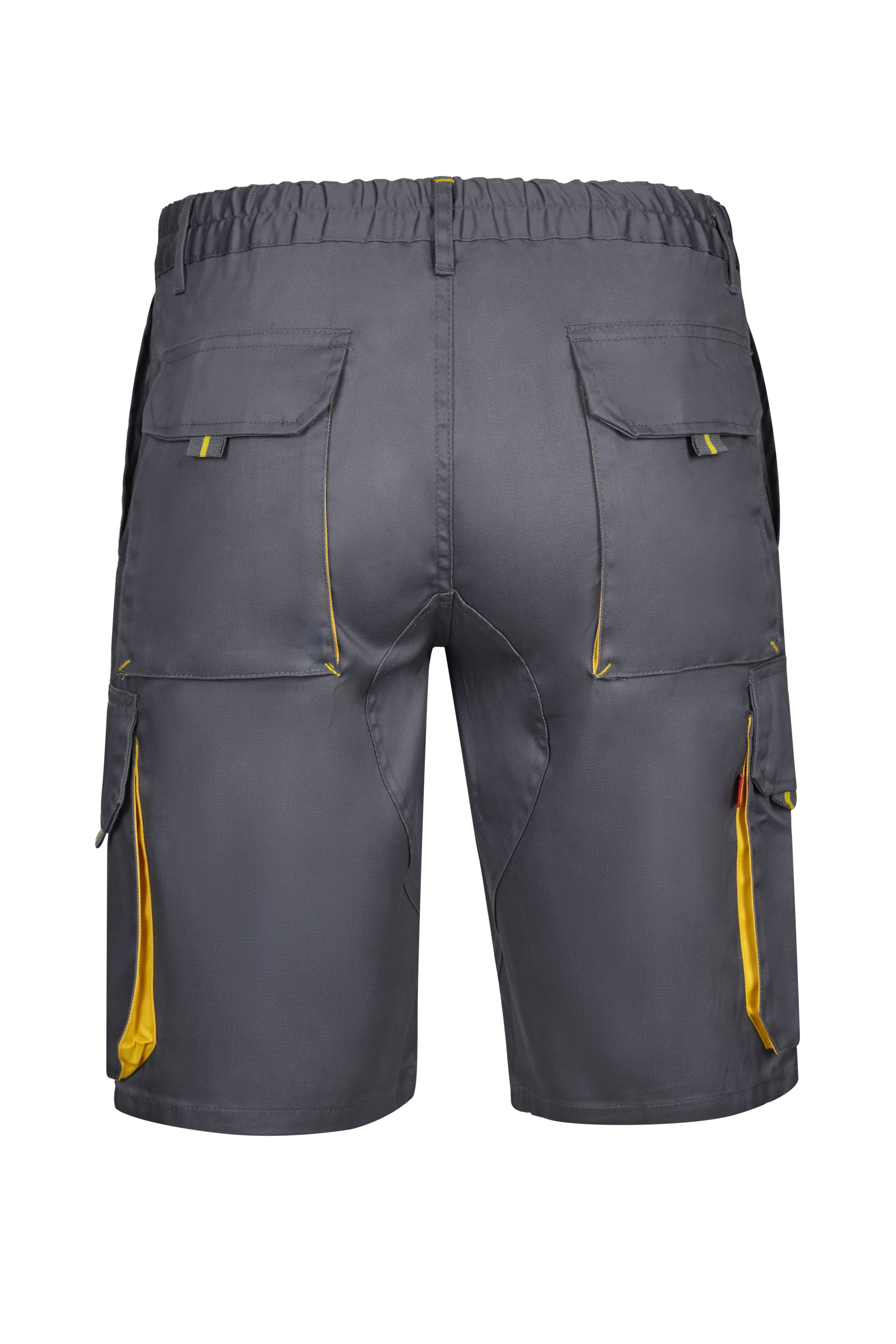 103007.BERMUDA BICOLOR GRIS/AMARILLO 34