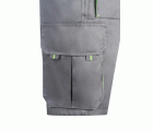 103007.BERMUDA BICOLOR GRIS/VERDE LIMA 34