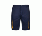 103007.BERMUDA BICOLOR AZUL NAVY/AMARILLO 34