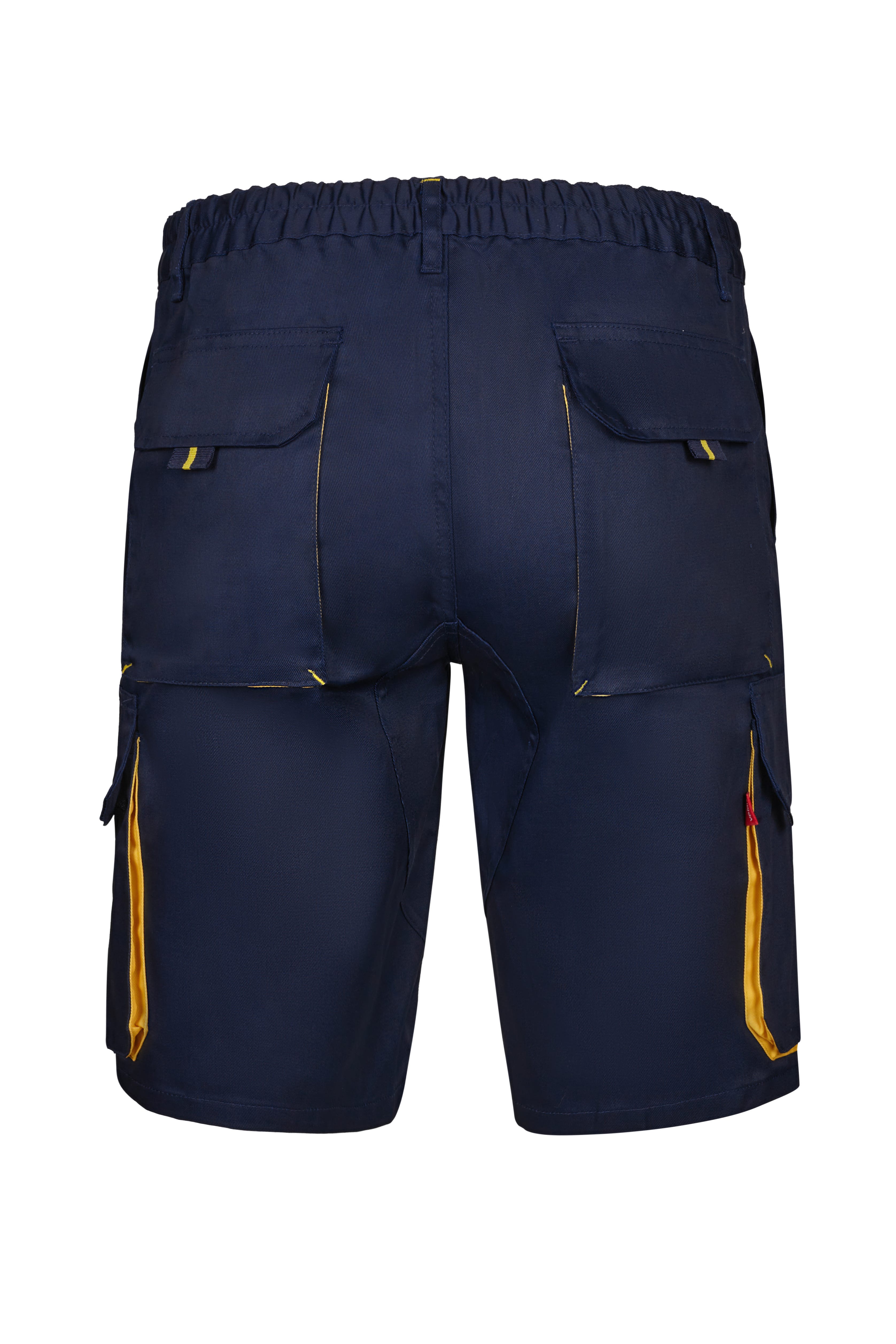 103007.BERMUDA BICOLOR AZUL NAVY/AMARILLO 34