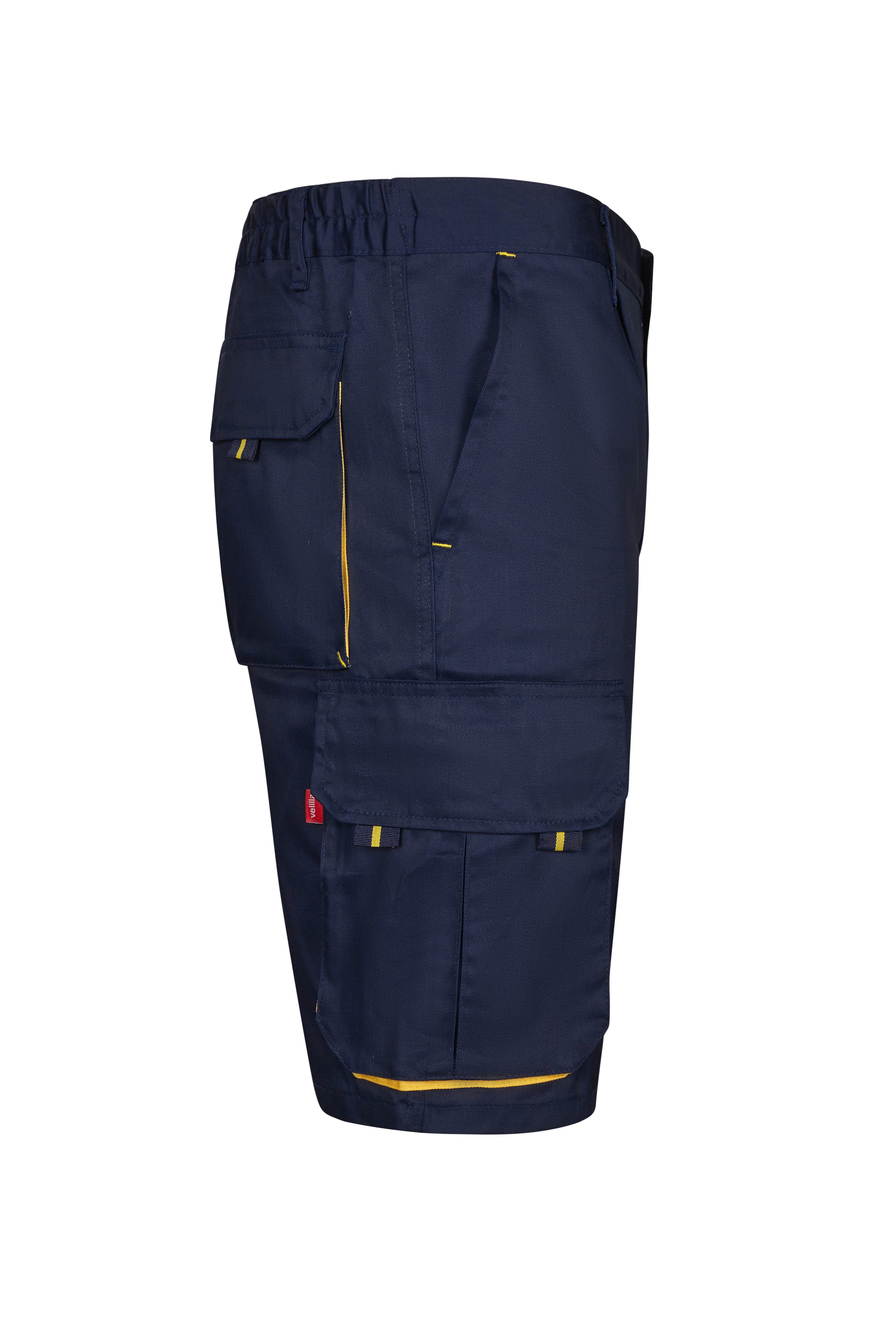 103007.BERMUDA BICOLOR AZUL NAVY/AMARILLO 34