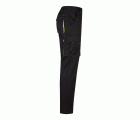 103008S.PANTALÓN STRETCH BICOLOR NEGRO/AMARILLO FLÚOR 34